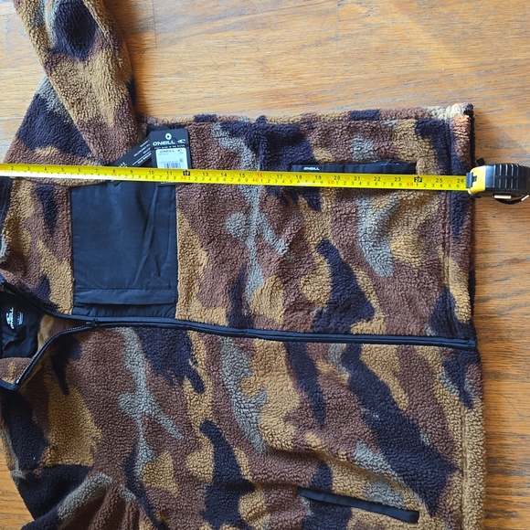 NWT Men’s O'Neill Elevation Super Fleece size Large color Camouflage - Picture 10 of 15